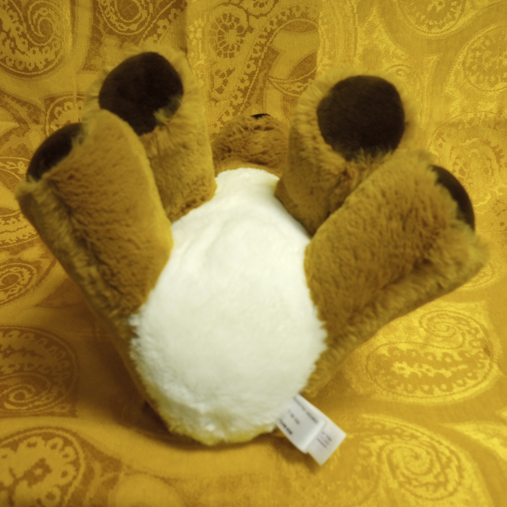 NWOT 2021 Super Soft Baby Plush Toy Brown Sitting Deer 10" - Picture 5 of 8